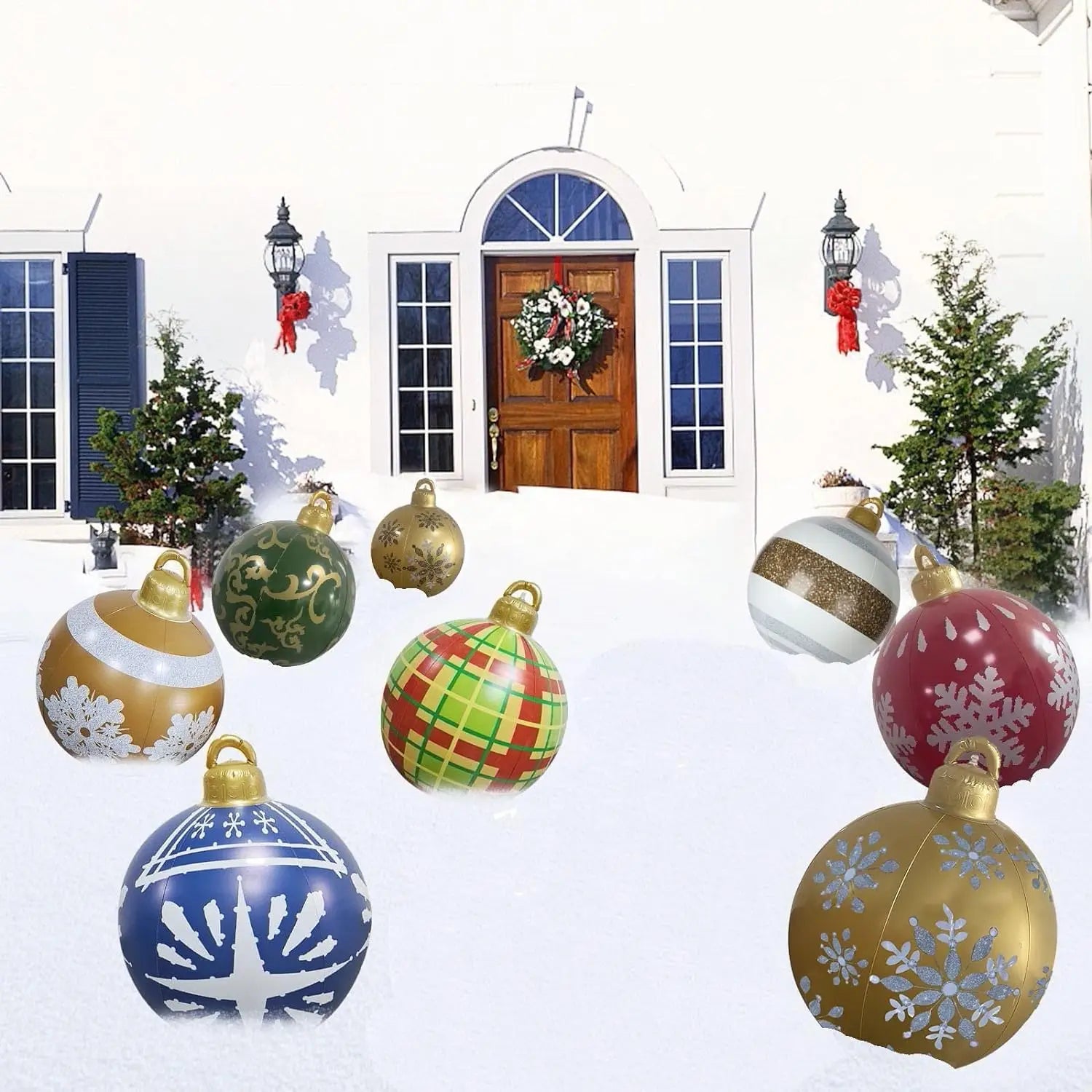 60cm Outdoor Christmas Inflatable Balls