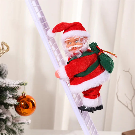 Climbing Santa - Christmas Ornament Decoration