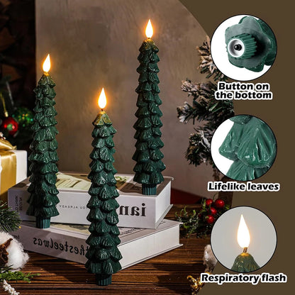 Christmas Pinecone Simulation Candlelight - Remote Controlled (Flameless)